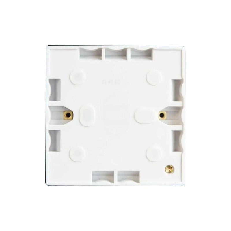 Dencon 1-Gang Pattress Box 18mm Electrical Fitting
