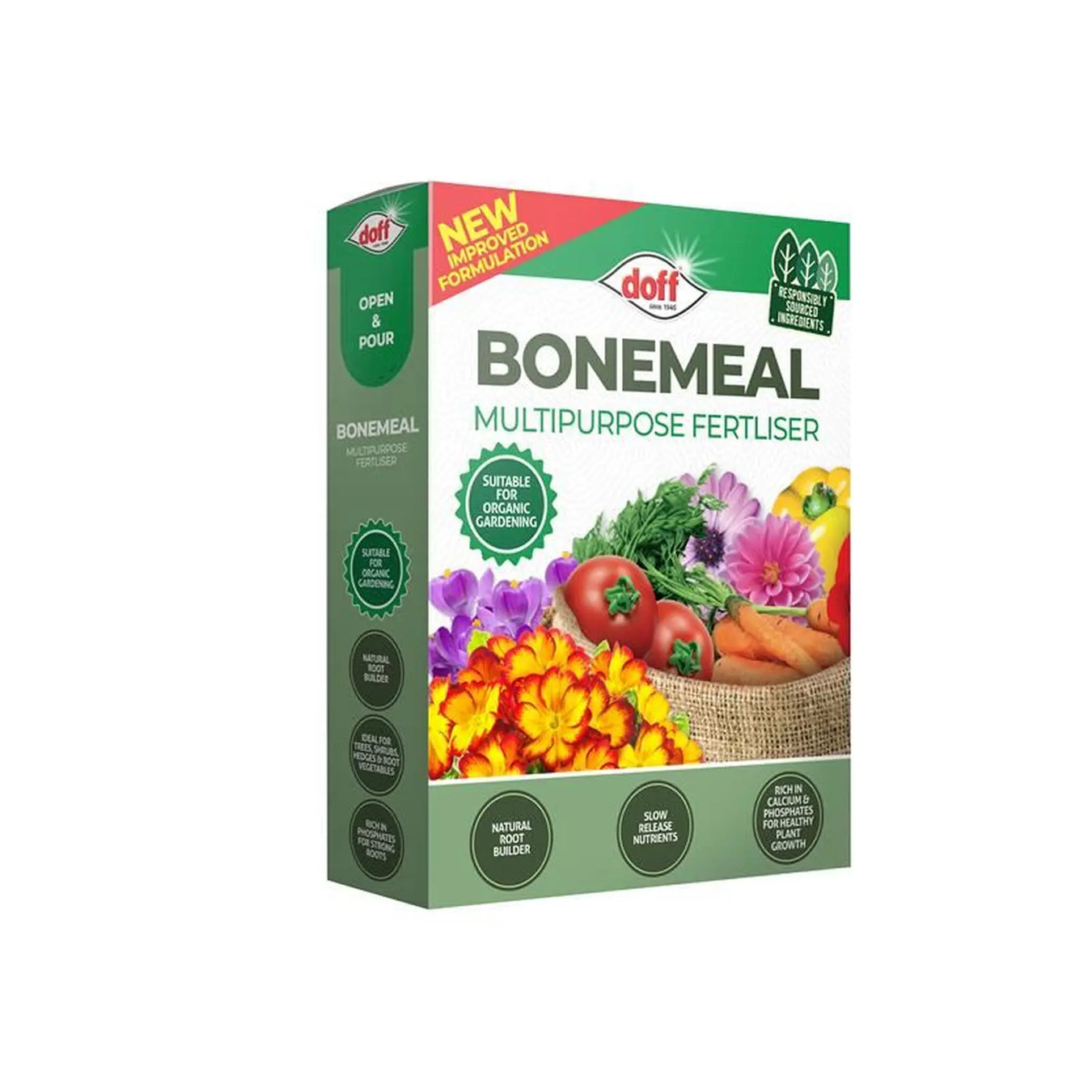 DOFF Bonemeal Fertiliser 2kg Heavy Duty Garden Feed