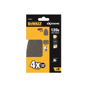 DeWALT Power Tools DeWalt Delta Sanding Sheets 100x150mm 120G Pack of 5
