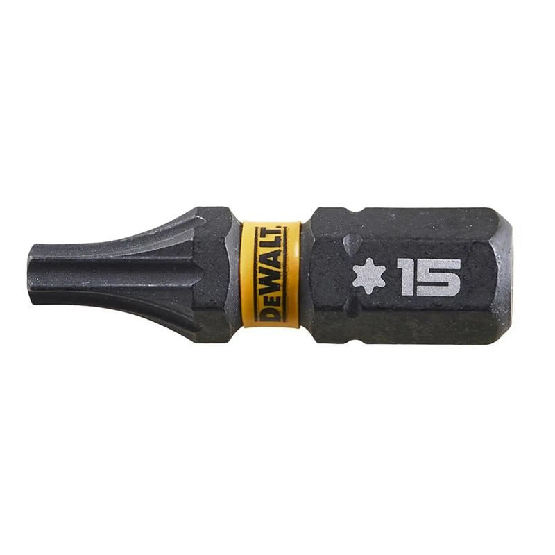DeWALT Power Tools DeWalt Impact Driver Bits T15 x 25mm Heavy Duty