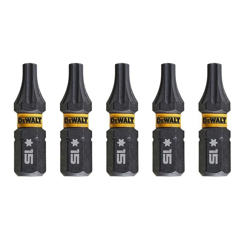DeWALT Power Tools DeWalt Impact Driver Bits T15 x 25mm Heavy Duty