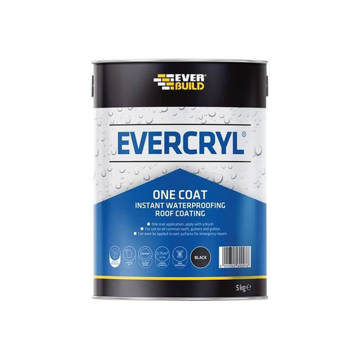 Everbuild Sika EVERCRYL® One Coat Black 5kg
