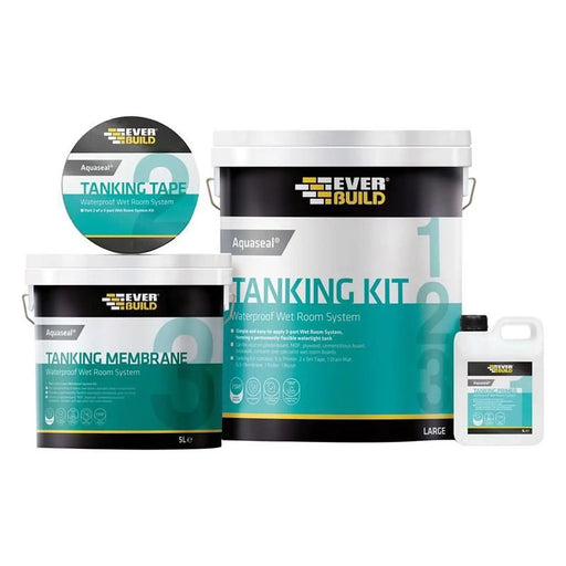 Everbuild Sika Aquaseal Wet Room System Kit 7.5m²