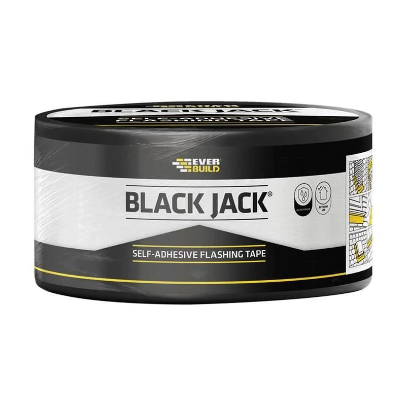 Everbuild Sika Black Jack® Flashing Tape, Trade 100mm x 10m
