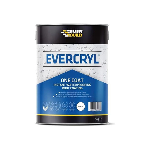 Everbuild Sika EVERCRYL® One Coat White 5kg