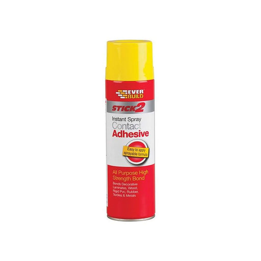 Everbuild Sika Stick 2 Spray Contact Adhesive 500ml