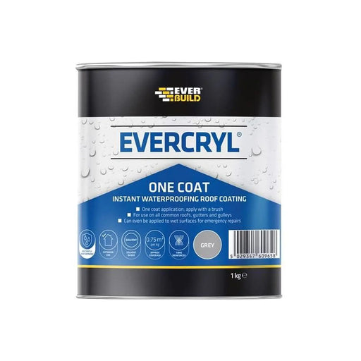 Everbuild Sika EVERCRYL® One Coat Grey 1kg