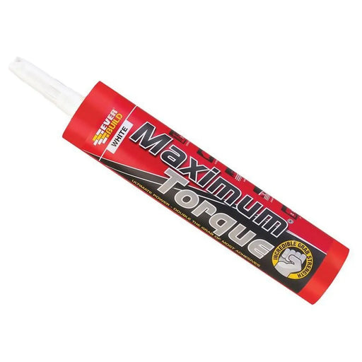 Everbuild Sika Maximum Torque Adhesive White 290ml
