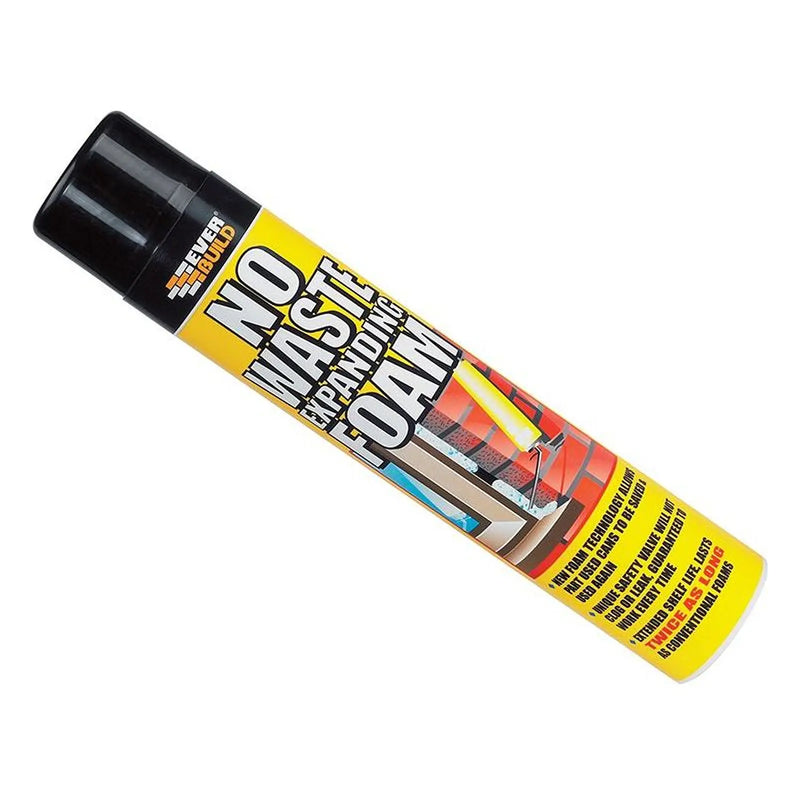 Everbuild Sika No Waste Expanding Foam 750ml