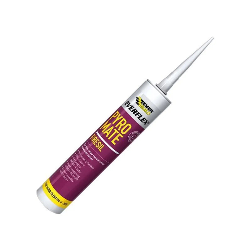 Everbuild Sika Pyro Mate Firesil White 295ml