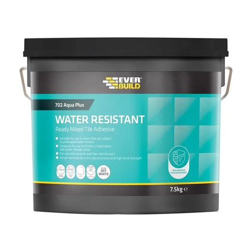 Everbuild Sika 702 Water Resistant Tile Adhesive 7.5kg/5 litre