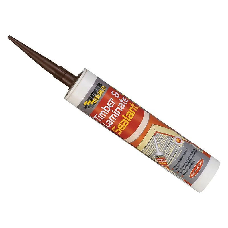 Everbuild Sika Timber & Laminate Sealant Oak 290ml