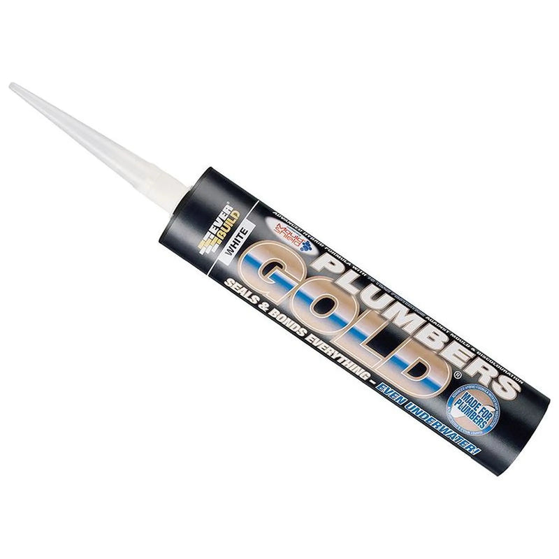 Everbuild Sika Plumber's Gold White 290ml