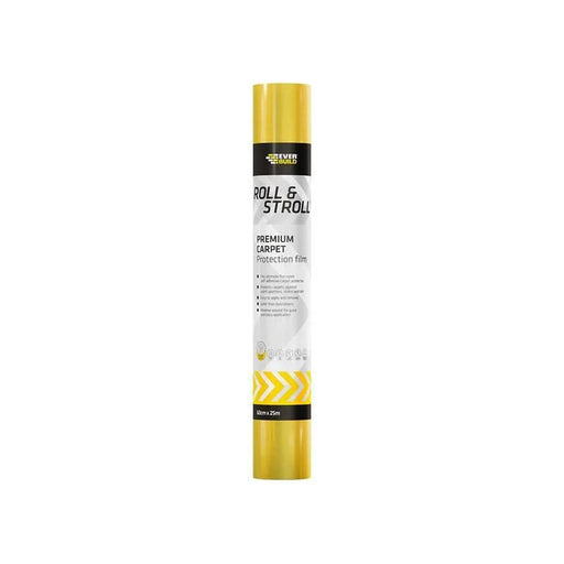 Everbuild Sika Roll & Stroll Premium Carpet Protector 600mm x 75m