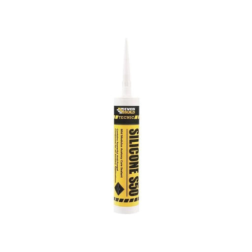 Everbuild Sika Tecnic Silicone S50 Translucent 310ml