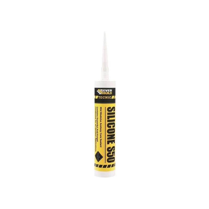 Everbuild Sika Tecnic Silicone S50 Translucent 310ml