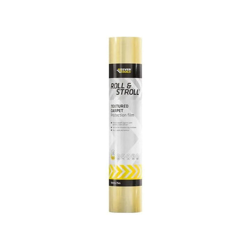 Everbuild Sika Roll & Stroll Textured Non-Slip Carpet Protector 600mm x 75m