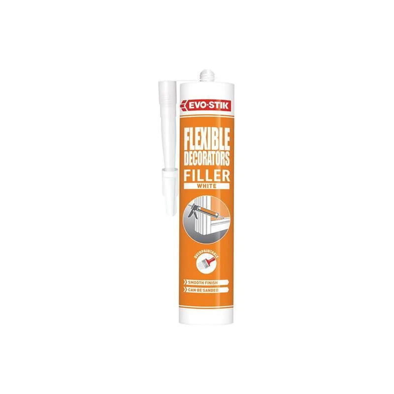Evo-Stik Decorators Flexible Acrylic Filler White C20