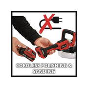 Einhell CE-CP 18/180 Li E-Solo Power X-Change Polisher 180mm 18V Bare Unit