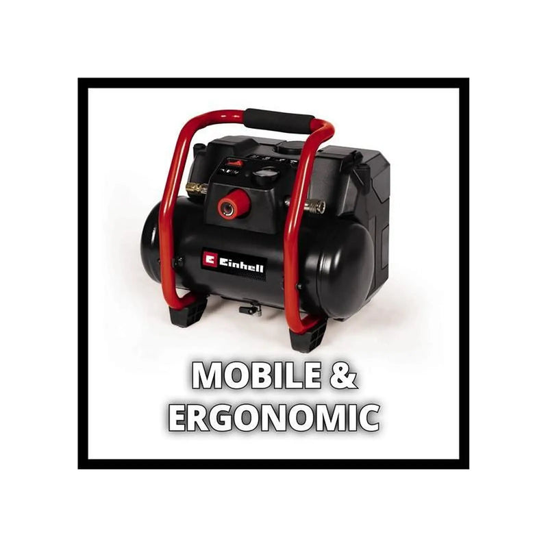 Einhell TE-AC 36/150 Li OF-Solo Power X-Change Air Compressor 36V (2x18V) Bare Unit