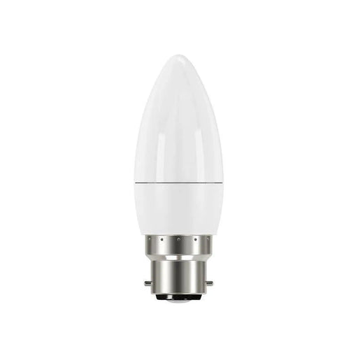 Energizer® LED BC (B22) Opal Candle Non-Dimmable Bulb, Warm White 470 lm 5.2W