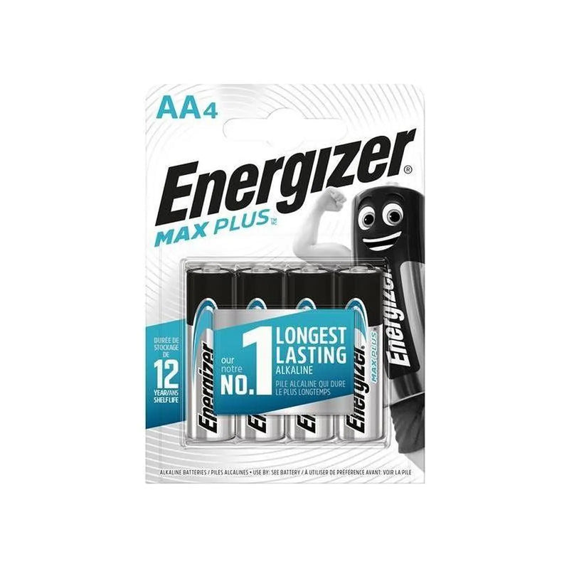Energizer® MAX PLUS™ AA Alkaline Batteries (Pack 4)