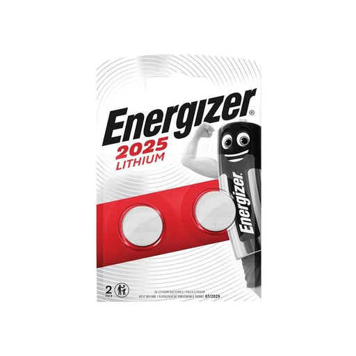 Energizer® CR2025 Coin Lithium Battery (Pack 2)