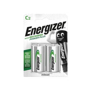 Energizer® Recharge Power Plus C Cell Batteries RC2500 mAh (Pack 2)