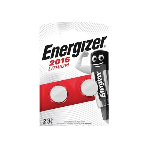 Energizer® Energizer� CR2016 Coin Lithium Battery (Pack 2)
