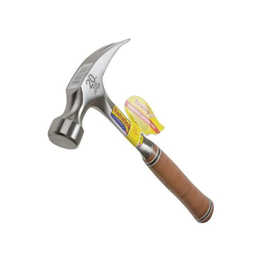 Estwing E20S Straight Claw Hammer - Leather Grip 560g (20oz)