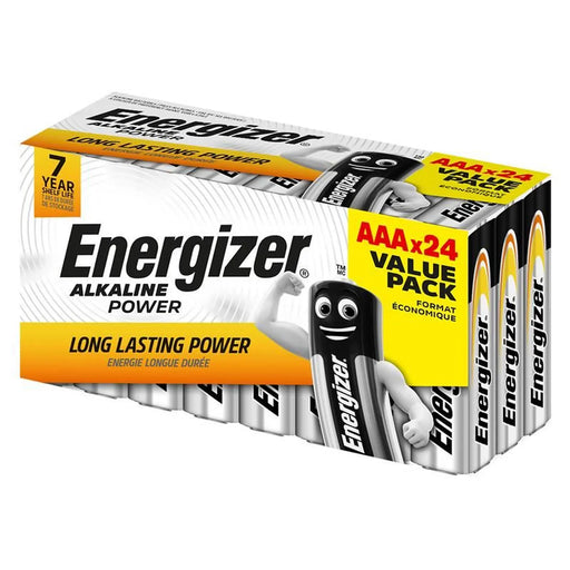 Energizer® Energizer AAA Cell Alkaline Power Batteries (Pack 24)