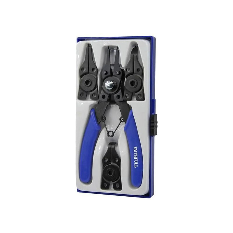 Faithfull Circlip Pliers Set, 5 Piece