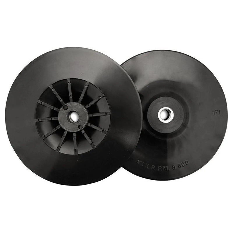 Flexipads World Class Angle Grinder Pad Black 180mm (7in) 5/8 UNC