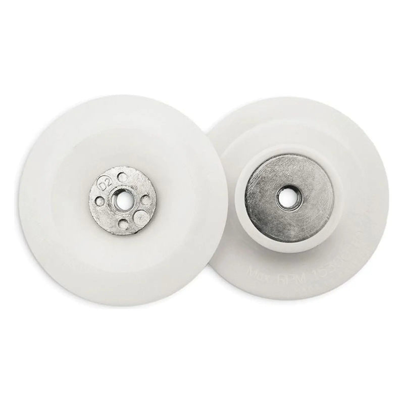 Flexipads World Class Angle Grinder Pad White 100mm (4in) M10 x 1.50
