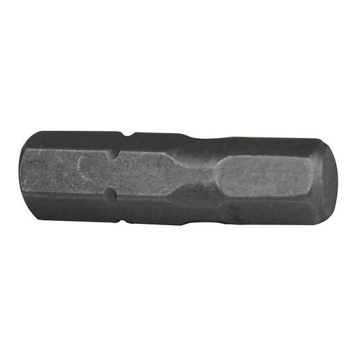 Faithfull Hex S2 Grade Steel Screwdriver Bits 6 x 25mm (Pack 3)
