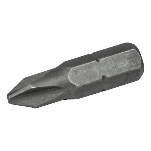 Faithfull Phillips S2 Grade Steel Screwdriver Bits PH2 x 25mm (Pack 3)
