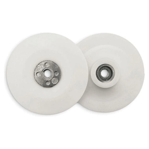 Flexipads World Class Angle Grinder Pad White 100mm (4in) 3/8 x 24 UNF
