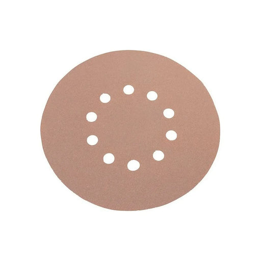 Flex Power Tools Sanding Paper Hook & Loop Backing Round 180G (Pack 25)