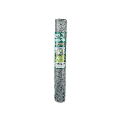 Gardman Galvanised Wire Netting 25mm² Hexagon, 10 x 0.9m