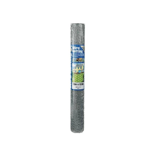 Gardman Galvanised Wire Netting 13mm² Hexagon, 10 x 0.9m