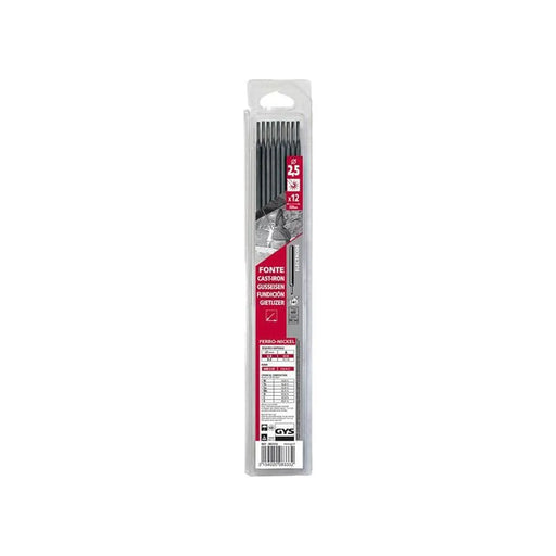 Gys Welding Cast Iron Electrodes 2.5mm (Pack 12)