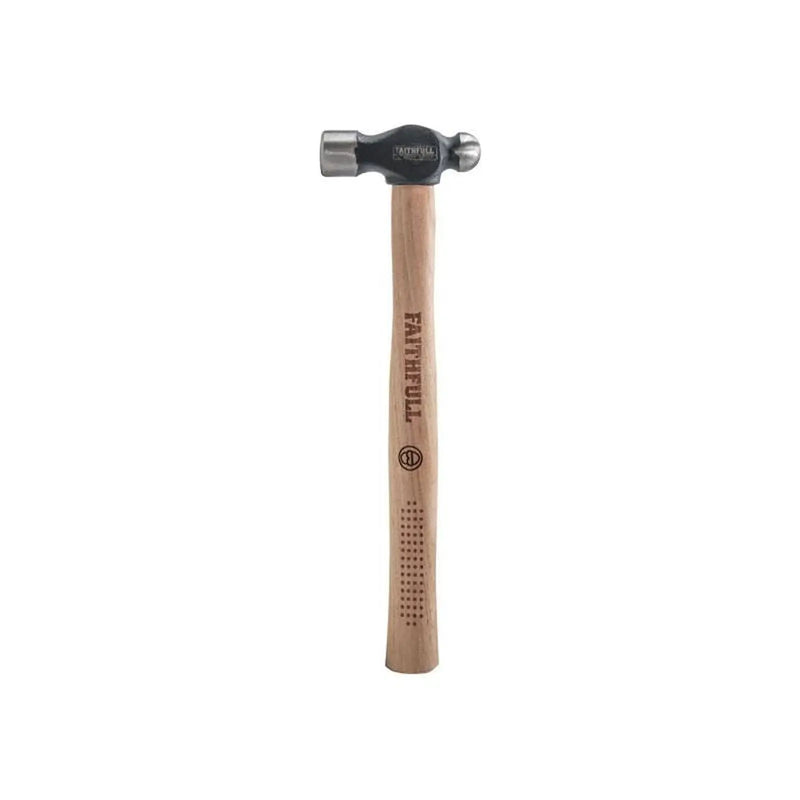 Faithfull Ball Pein Hammer FSC Hickory 227g (1/2lb)