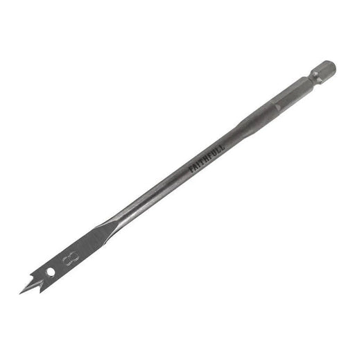 Faithfull Flat Bit 8mm