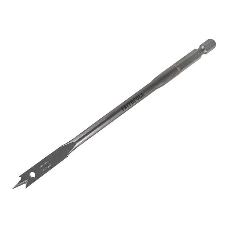 Faithfull Flat Bit 8mm