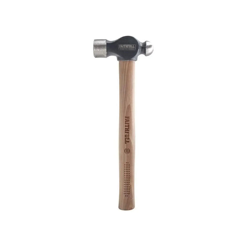 Faithfull Ball Pein Hammer FSC Hickory 908g (2 lb)