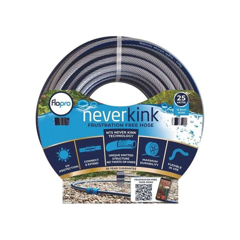 Flopro Flopro Never Kink Hose 25m + Coupling Connector