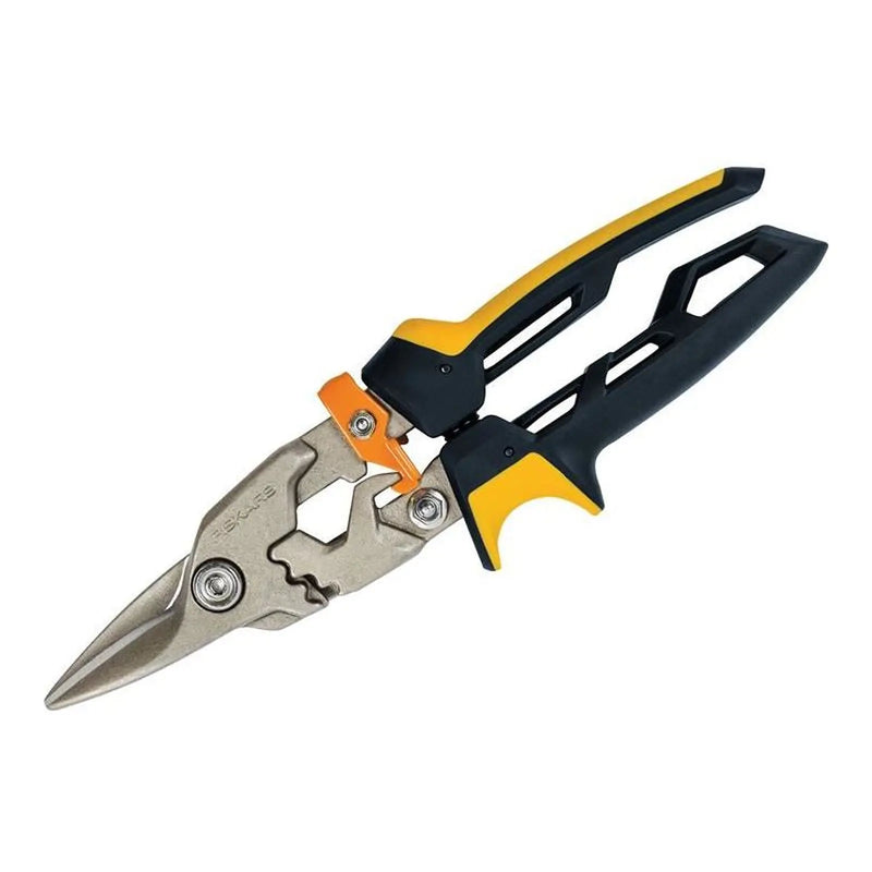 Fiskars PowerGear™ Aviation Snips Straight Cut 250mm (10in)