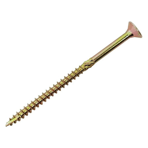 Forgefix Spectre™ PZ Compatible Wood Screw CSK ZYP 5.0 x 90mm Box 100
