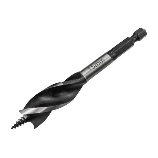 Faithfull Tri-Point Speed Auger Bit 16mm Stubby