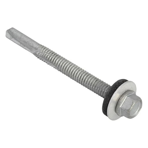Forgefix TechFast Hex Head Roofing Screw Self-Drill Heavy Section 5.5 x 60mm Pack 50